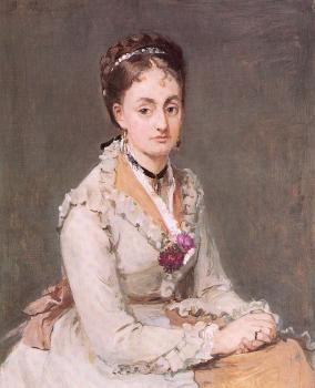 Berthe Morisot : Portrait of Edma (The Artist's Sister)
